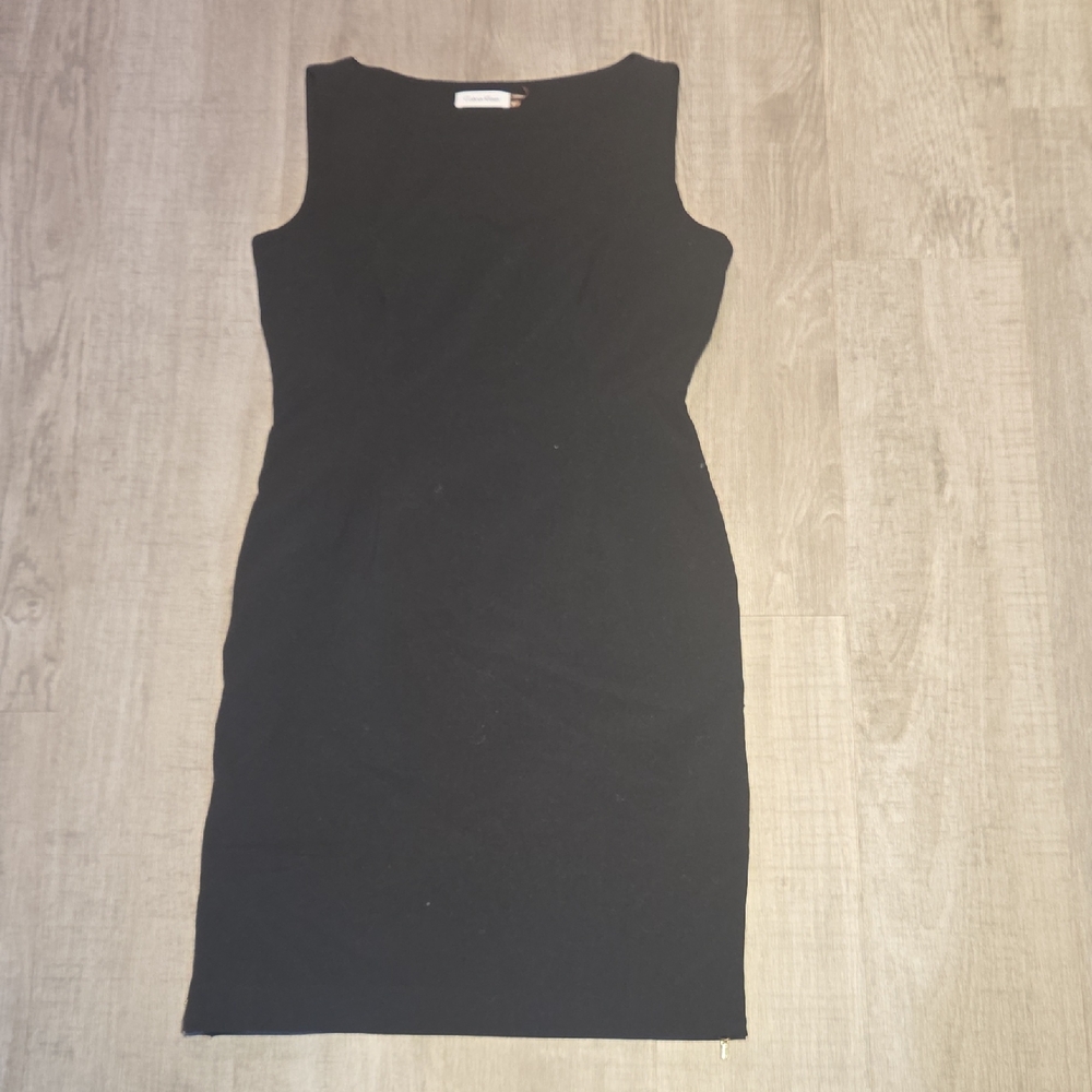 Calvin Klein Classic Black Midi Dress